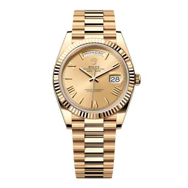 Rolex Day-Date 40 watch, model 228238