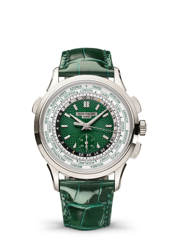 Patek Philippe Complications World Time Flyback Chronograph reference 5930P-001