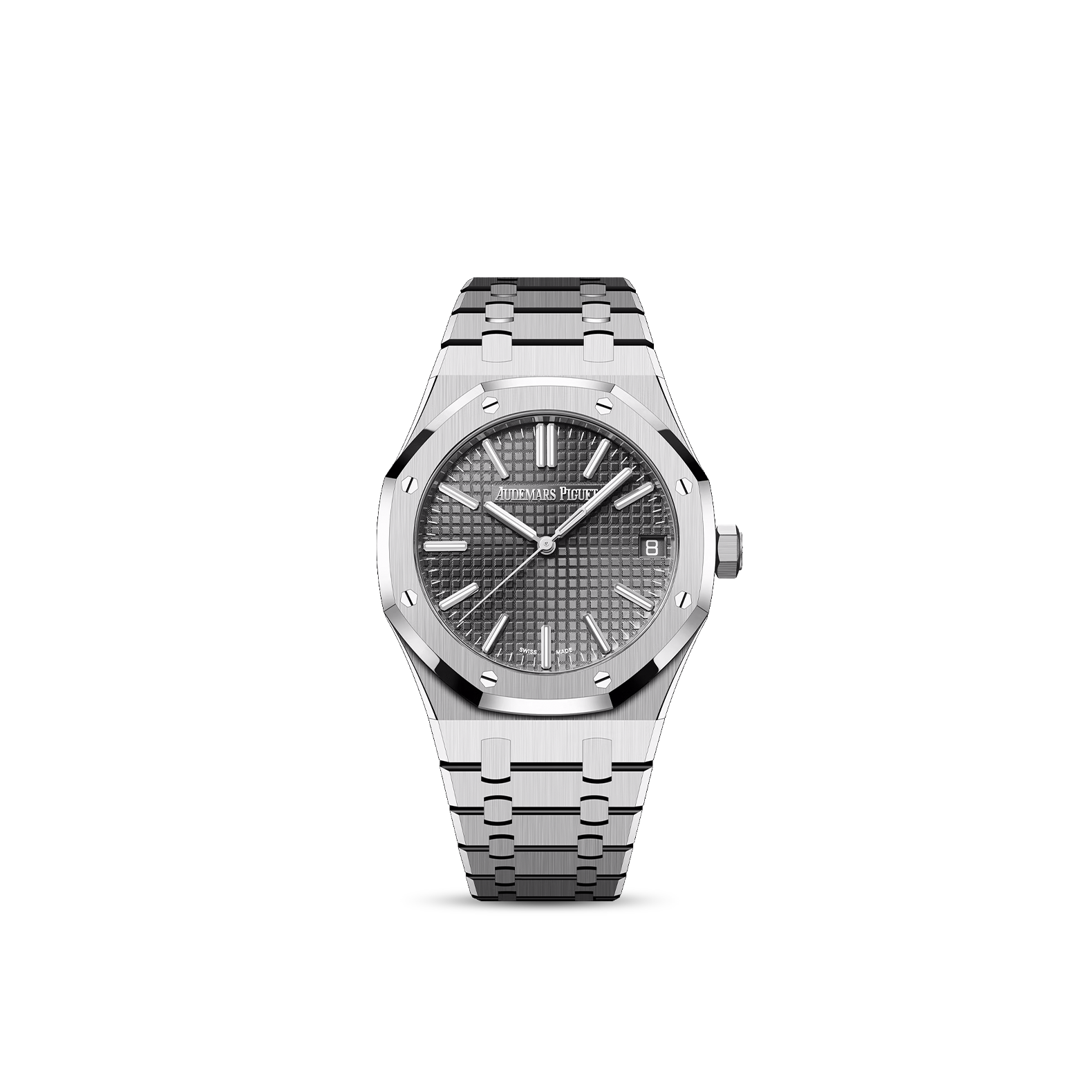 Audemars Piguet Royal Oak Selfwinding watch in stainless steel with a grey dial