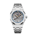 Royal Oak Double Balance Wheel Openworked model in 18-carat white gold