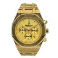 Audemars Piguet Royal Oak Selfwinding Chronograph 41mm watch in a yellow gold-tone